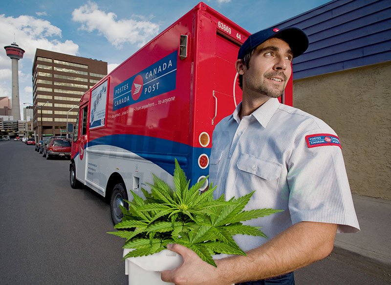 Canada Post Weed Delivery