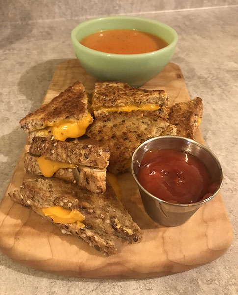 Cast Iron Grilled Cheese Sandwiches