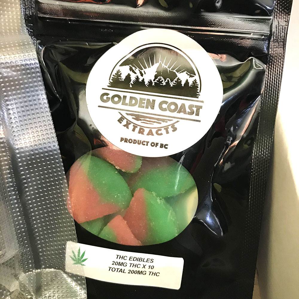 Golden Coast Extracts Gummy Edibles